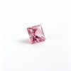 Sakura Pink Gemstone, Lab-Created, 10x10mm Square Princess Cut, Loose Pink Stone for Custom Rings, Pendants and Jewelry Making