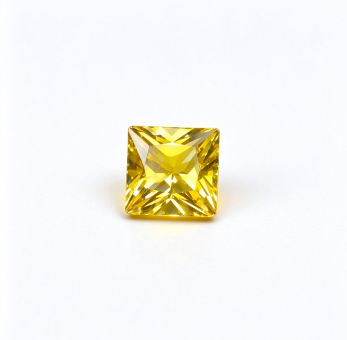 Canary Yellow Gemstone | Vivid Yellow Gemstone | Lab-Created, Pear Cut, 13x18mm | Rings, Pendants, Custom Jewelry