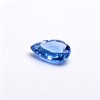 Cornflower Blue Gemstone | Vivid Blue Gemstone | Lab-Created, Pear Cut, 13x18mm | Rings, Pendants, Custom Jewelry