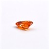 Fanta Orange Gemstone | Vibrant Orange Gemstone | Lab-Created, Pear Cut, 13x18mm | Rings, Pendants, Custom Jewelry