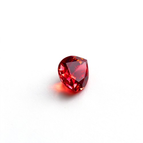 Lab-Created Ruby | Vivid Red Gemstone | Pear Cut, 13x18mm | Rings, Pendants, Custom Jewelry