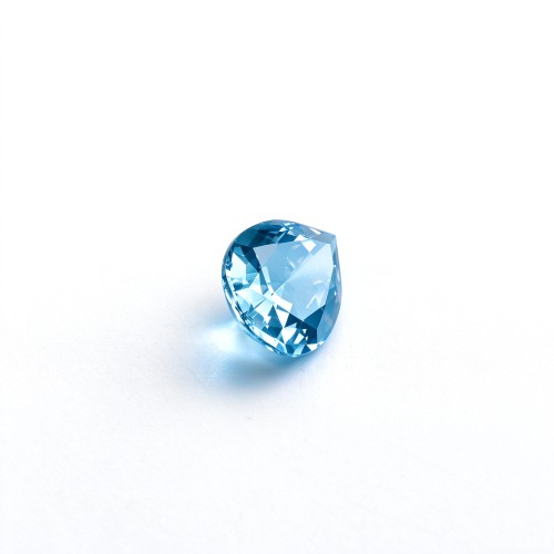 Aquamarine | Elegant Light Blue Gemstone | Lab-Created, Pear Cut, 13x18mm | Rings, Pendants, Custom Jewelry