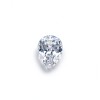 White Sapphire | Brilliant White Gemstone | Lab-Created, Pear Cut, 13x18mm | Rings, Pendants, Custom Jewelry