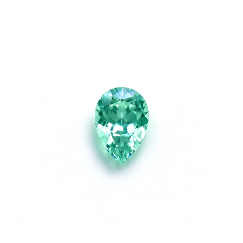 Mint Green Gemstone | Fresh Green Gemstone | Lab-Created, Pear Cut, 13x18mm | Rings, Pendants, Custom Jewelry