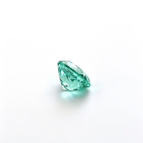 Mint Green Gemstone | Fresh Green Gemstone | Lab-Created, Cushion Cut, 10x10mm | Rings, Pendants, Custom Jewelry