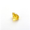 Canary Yellow Gemstone | Vivid Yellow Gemstone | Lab-Created, Cushion Cut, 10x10mm | Rings, Pendants, Custom Jewelry