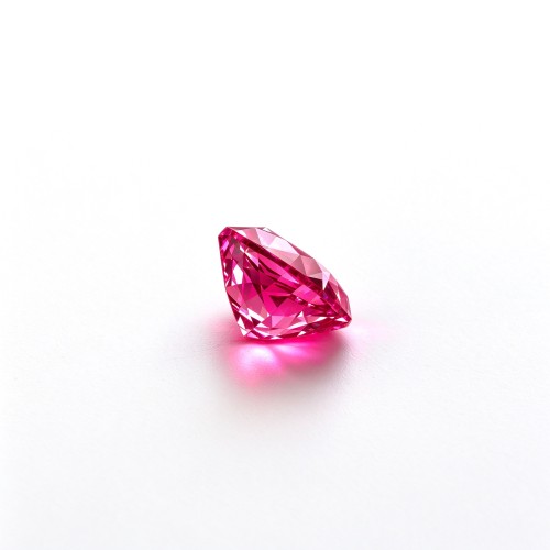Hot Pink Gemstone | Vivid Pink Gemstone | Lab-Created, Cushion Cut, 10x10mm | Rings, Pendants, Custom Jewelry