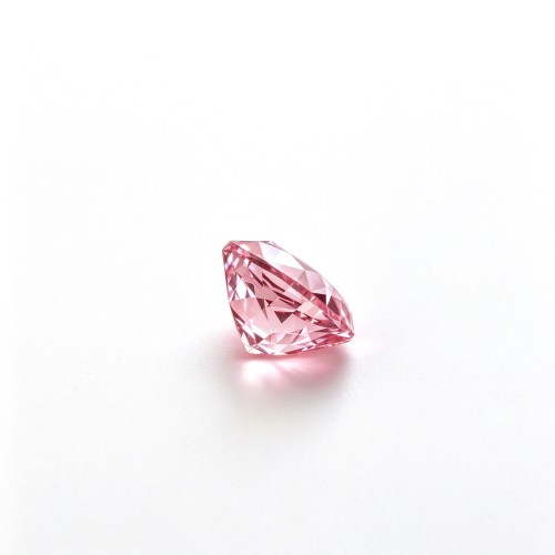 Sakura Pink Gemstone | Soft Pink Gemstone | Lab-Created, Cushion Cut, 10x10mm | Rings, Pendants, Custom Jewelry