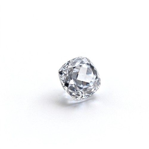 White Sapphire | Brilliant White Gemstone | Lab-Created, Cushion Cut, 10x10mm | Rings, Pendants, Custom Jewelry
