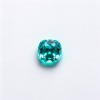 Paraiba Color Gemstone | Vibrant Blue Green Gemstone | Lab-Created, Cushion Cut, 10x10mm | Rings, Pendants, Custom Jewelry