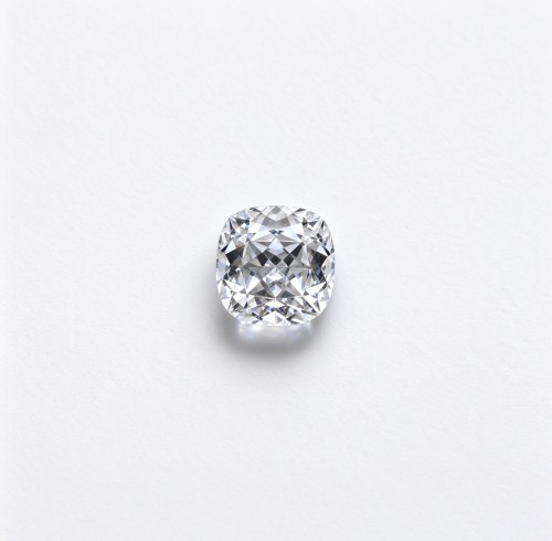 White Sapphire | Brilliant White Gemstone | Lab-Created, Cushion Cut, 10x10mm | Rings, Pendants, Custom Jewelry