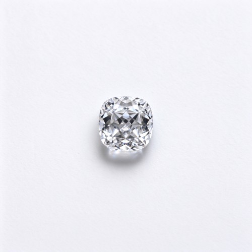 White Sapphire | Brilliant White Gemstone | Lab-Created, Cushion Cut, 10x10mm | Rings, Pendants, Custom Jewelry