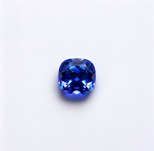 Royal Blue Gemstone | Deep Blue Gemstone | Lab-Created, Cushion Cut, 10x10mm | Rings, Pendants, Custom Jewelry
