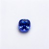 Royal Blue Gemstone | Deep Blue Gemstone | Lab-Created, Cushion Cut, 10x10mm | Rings, Pendants, Custom Jewelry