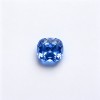Cornflower Blue Gemstone | Vivid Blue Gemstone | Lab-Created, Cushion Cut, 10x10mm | Rings, Pendants, Custom Jewelry