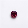 Pigeon Blood Red Gemstone | Vivid Red Gemstone | Lab-Created, Cushion Cut, 10x10mm | Rings, Pendants, Custom Jewelry