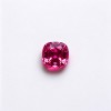 Rubellite Color Gemstone | Vivid Pink Red Gemstone | Lab-Created, Cushion Cut, 10x10mm | Rings, Pendants, Custom Jewelry