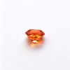 Fanta Orange Gemstone | Vibrant Orange Gemstone | Lab-Created, Cushion Cut, 10x10mm | Rings, Pendants, Custom Jewelry