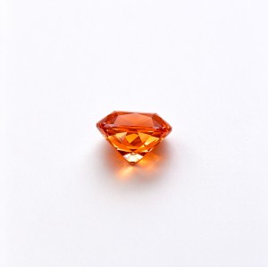 Fanta Orange Gemstone | Vibrant Orange Gemstone | Lab-Created, Cushion Cut, 10x10mm | Rings, Pendants, Custom Jewelry