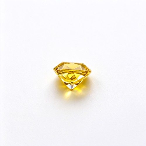 Canary Yellow Gemstone | Vivid Yellow Gemstone | Lab-Created, Cushion Cut, 10x10mm | Rings, Pendants, Custom Jewelry