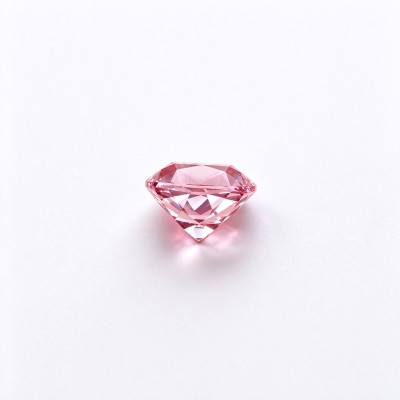Sakura Pink Gemstone | Soft Pink Gemstone | Lab-Created, Cushion Cut, 10x10mm | Rings, Pendants, Custom Jewelry