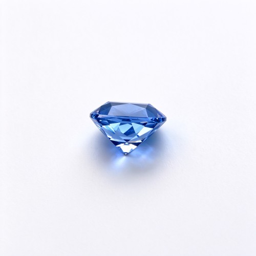 Cornflower Blue Gemstone | Vivid Blue Gemstone | Lab-Created, Cushion Cut, 10x10mm | Rings, Pendants, Custom Jewelry
