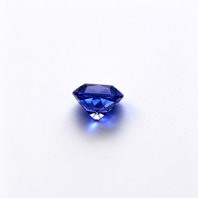 Royal Blue Gemstone | Deep Blue Gemstone | Lab-Created, Cushion Cut, 10x10mm | Rings, Pendants, Custom Jewelry