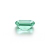 Mint Green Gemstone | Fresh Light Green Loose Gemstone | Lab-Created, Emerald Cut, 10x14mm | Rings, Pendants, Custom Jewelry