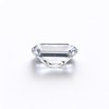 Lab-Created White Sapphire | Brilliant White Loose Gemstone | Emerald Cut, 10x14mm | Rings, Pendants, Custom Jewelry