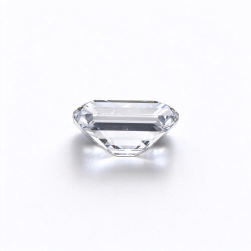 Lab-Created White Sapphire | Brilliant White Loose Gemstone | Emerald Cut, 10x14mm | Rings, Pendants, Custom Jewelry