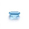 Aquamarine Gemstone | Beautiful Blue Gemstone | Lab-Created, Emerald Cut, 10x14mm | Rings, Pendants, Custom Jewelry