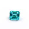 Paraiba Color Gemstone | Vibrant Blue Green Gemstone | Lab-Created, Emerald Cut, 10x14mm | Rings, Pendants, Custom Jewelry