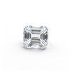 Lab-Created White Sapphire | Brilliant White Loose Gemstone | Emerald Cut, 10x14mm | Rings, Pendants, Custom Jewelry