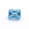 Aquamarine Gemstone | Beautiful Blue Gemstone | Lab-Created, Emerald Cut, 10x14mm | Rings, Pendants, Custom Jewelry