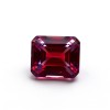Pigeon Blood Red Gemstone | Vivid Deep Red Loose Gemstone | Lab-Created, Emerald Cut, 10x14mm | Rings, Pendants, Custom Jewelry