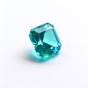 Paraiba Color Gemstone | Vibrant Blue Green Gemstone | Lab-Created, Emerald Cut, 10x14mm | Rings, Pendants, Custom Jewelry