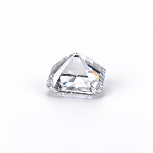 Lab-Created White Sapphire | Brilliant White Loose Gemstone | Emerald Cut, 10x14mm | Rings, Pendants, Custom Jewelry