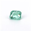 Mint Green Gemstone | Fresh Light Green Loose Gemstone | Lab-Created, Emerald Cut, 10x14mm | Rings, Pendants, Custom Jewelry