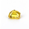 Canary Yellow Gemstone | Bright Sunshine Yellow Loose Gemstone | Lab-Created, Emerald Cut, 10x14mm | Rings, Pendants, Custom Jewelry