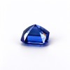 Royal Blue Gemstone | Deep Vivid Blue Loose Gemstone | Lab-Created, Emerald Cut, 10x14mm | Rings, Pendants, Custom Jewelry