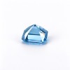 Aquamarine Gemstone | Beautiful Blue Gemstone | Lab-Created, Emerald Cut, 10x14mm | Rings, Pendants, Custom Jewelry