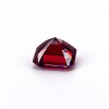 Pigeon Blood Red Gemstone | Vivid Deep Red Loose Gemstone | Lab-Created, Emerald Cut, 10x14mm | Rings, Pendants, Custom Jewelry