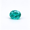 Paraiba Color Gemstone | Vibrant Blue Green Gemstone | Lab-Created, Oval Brilliant Cut, 13x18mm | Rings, Pendants, Custom Jewelry