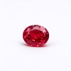 Lab-Created Ruby Gemstone | Vivid Red Ruby | Oval Brilliant Cut, 13x18mm | Rings, Pendants, Custom Jewelry