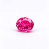 Hot Pink Gemstone | Vibrant Hot Pink Loose Gemstone | Lab-Created, Oval Brilliant Cut, 13x18mm | Rings, Pendants, Custom Jewelry