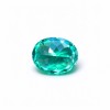 Paraiba Color Gemstone | Vibrant Blue Green Gemstone | Lab-Created, Oval Brilliant Cut, 13x18mm | Rings, Pendants, Custom Jewelry