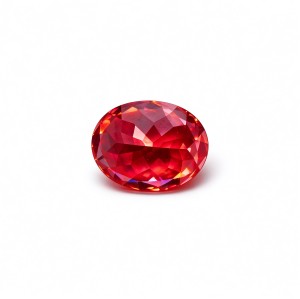 Lab-Created Ruby Gemstone | Vivid Red Ruby | Oval Brilliant Cut, 13x18mm | Rings, Pendants, Custom Jewelry