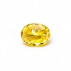 Canary Yellow Gemstone | Vibrant Canary Yellow Loose Gemstone | Lab-Created, Oval Brilliant Cut, 13x18mm | Rings, Pendants, Custom Jewelry
