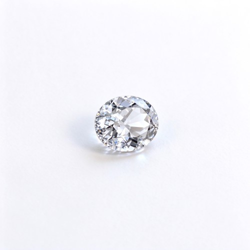 White Sapphire | Brilliant White Loose Gemstone | Lab-Created, Oval Brilliant Cut, 13x18mm | Rings, Pendants, Custom Jewelry