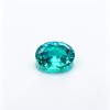 Paraiba Color Gemstone | Vibrant Blue Green Loose Gemstone | Lab-Created, Round Brilliant Cut, 9mm | Rings, Pendants, Custom Jewelry